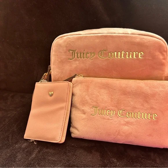 Juicy Couture Pink and Gold Transparent Tote - Picture 3 of 7